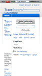 Mobile Screenshot of learningatwork.wikidot.com