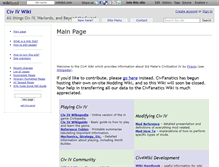 Tablet Screenshot of civ4.wikidot.com