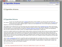 Tablet Screenshot of ecigarettesarizona.wikidot.com