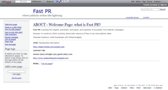 Desktop Screenshot of fastpr.wikidot.com