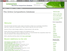Tablet Screenshot of compositions.wikidot.com
