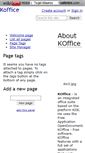 Mobile Screenshot of koffice.wikidot.com