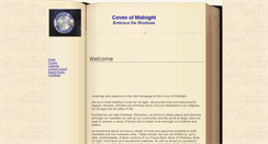 Desktop Screenshot of coven-of-midnight.wikidot.com