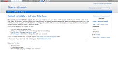 Desktop Screenshot of elderscrollsmods.wikidot.com