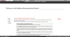 Desktop Screenshot of madison-project.wikidot.com