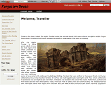 Tablet Screenshot of forgottendeath.wikidot.com