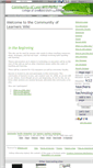 Mobile Screenshot of communityoflearners.wikidot.com