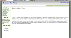 Desktop Screenshot of businessgas.wikidot.com