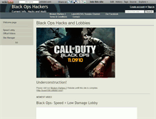 Tablet Screenshot of blackopshacka.wikidot.com