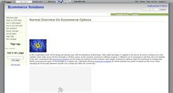 Desktop Screenshot of ecommercesolutions.wikidot.com