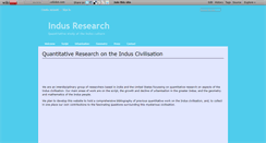 Desktop Screenshot of indusresearch.wikidot.com