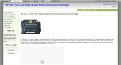 Desktop Screenshot of hp42xtoner.wikidot.com