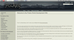 Desktop Screenshot of polarisworld.wikidot.com