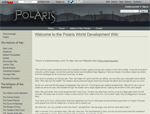 Tablet Screenshot of polarisworld.wikidot.com