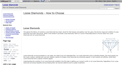Desktop Screenshot of loosediamonds.wikidot.com