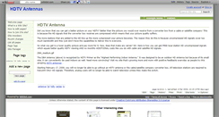 Desktop Screenshot of hdtvantennas.wikidot.com