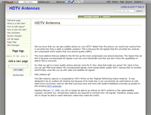 Tablet Screenshot of hdtvantennas.wikidot.com