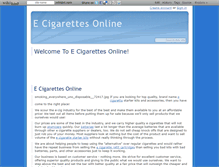 Tablet Screenshot of ecigarettesonline.wikidot.com