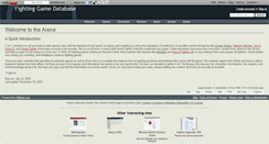 Desktop Screenshot of fight.wikidot.com