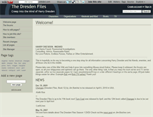 Tablet Screenshot of dresdenfiles.wikidot.com