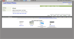 Desktop Screenshot of lastchaos-pl.wikidot.com