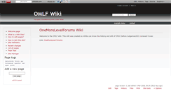 Desktop Screenshot of omlf.wikidot.com