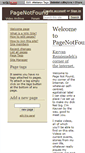 Mobile Screenshot of pagenotfound.wikidot.com