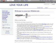 Tablet Screenshot of loveyourlife.wikidot.com