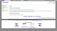 Desktop Screenshot of latin.wikidot.com
