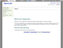 Tablet Screenshot of latin.wikidot.com