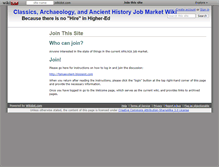 Tablet Screenshot of classics.wikidot.com