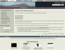 Tablet Screenshot of javea-u3a-notice-board.wikidot.com