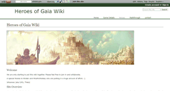 Desktop Screenshot of heroesofgaia.wikidot.com