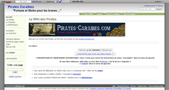 Desktop Screenshot of pirates-caraibes.wikidot.com