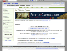 Tablet Screenshot of pirates-caraibes.wikidot.com