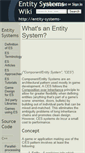 Mobile Screenshot of entity-systems.wikidot.com