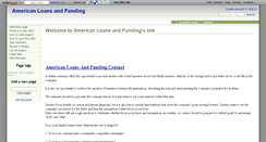 Desktop Screenshot of americanloans.wikidot.com