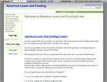 Tablet Screenshot of americanloans.wikidot.com