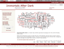 Tablet Screenshot of iad.wikidot.com