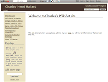 Tablet Screenshot of hallard.wikidot.com