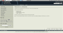 Desktop Screenshot of loller.wikidot.com