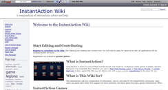 Desktop Screenshot of instantaction.wikidot.com