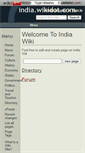 Mobile Screenshot of india.wikidot.com