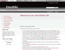 Tablet Screenshot of emuwiki.wikidot.com