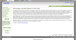 Desktop Screenshot of hcg-diet.wikidot.com