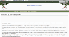 Desktop Screenshot of enchantedamber.wikidot.com