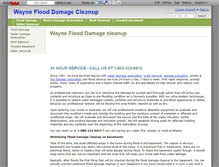 Tablet Screenshot of flooddamagecleanupwaynenj.wikidot.com