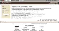 Desktop Screenshot of myenglishspace.wikidot.com