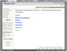 Tablet Screenshot of physicalab.wikidot.com