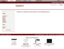 Tablet Screenshot of galerii.wikidot.com